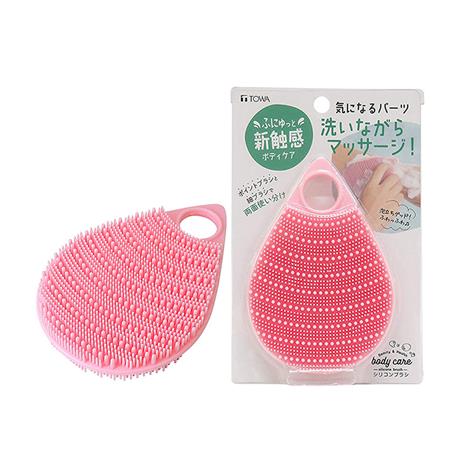 Miếng tắm massage cơ thể silicon (Dùng được 2 mặt)