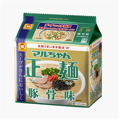 Mì không chiên Maruchan vị Tonkotsu xương hầm 445g (89gx5gói)