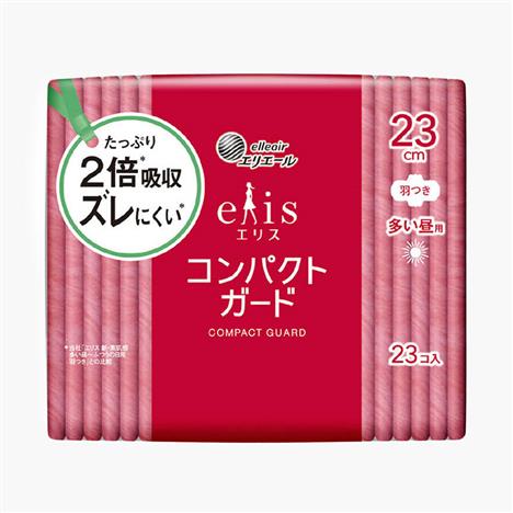Băng vệ sinh siêu mỏng có cánh Elis Compact 23cm 23 miếng (Nhiều mẫu)-Giao mẫu ngẫu nhiên