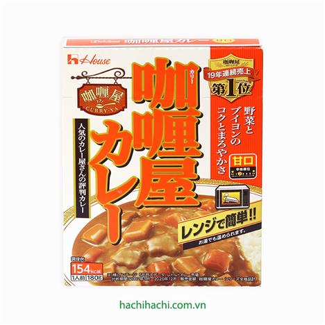 Cà ri Nhật Bản ăn liền House Foods 180g