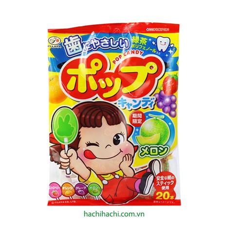 Kẹo mút Fujiya trái cây 20 cái 128g