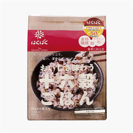 Hỗn hợp 16 loại hạt ngũ cốc Hakubaku 180g (30gx6 gói)