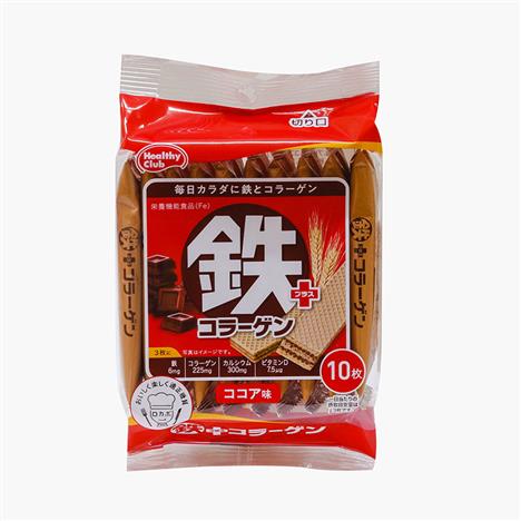 TPBS: Bánh xốp vị cacao bổ sung sắt, collagen 53g (10 cái)