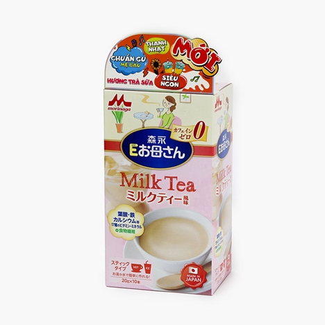 TPBS: Sữa bầu Morinaga E-Okasan Nhật Bản hương trà sữa 200g (10 gói)