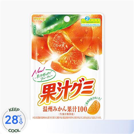 Kẹo dẻo Gummy cam Meiji 54g