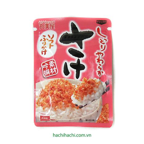 Gia vị rắc cơm cá hồi loại mềm Marumiya 28g