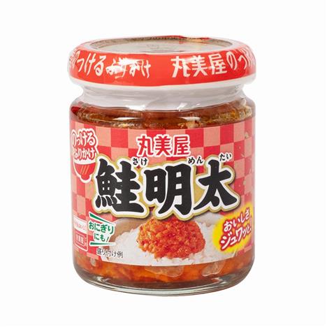 Cá hồi & trứng cá tuyết cay Nhật Bản Marumiya 90g