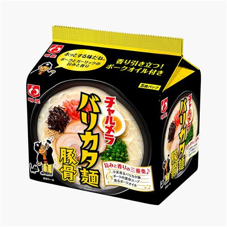 Mì ramen không chiên Myojo vị xương hầm 410g (82gx5 gói)
