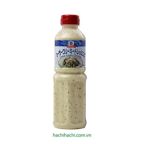 Sốt kem phô mai Youki Dressing 480ml 