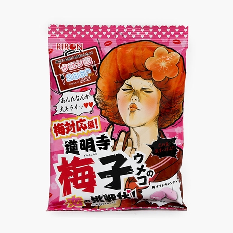 Kẹo Ribon vị Mơ Nhật Bản 54g