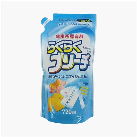 Nước tẩy quần áo cho vải mỏng, vải màu Rocket Rakuraku 720ml