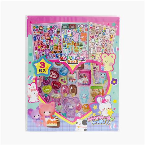 Sticker dán trang trí hình thú cưng 3 miếng