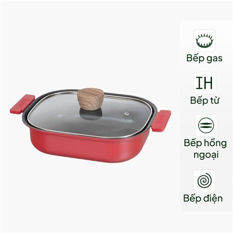 Nồi chống dính Wahei Freiz 18x23cm kèm nắp