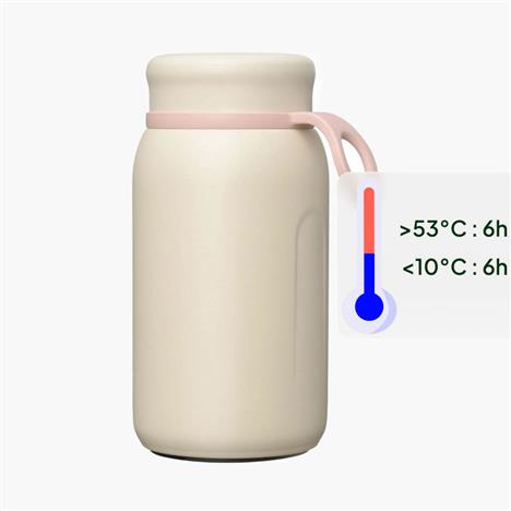 Bình giữ nhiệt Wahei Freiz BPA Free 300ml (Ivory)