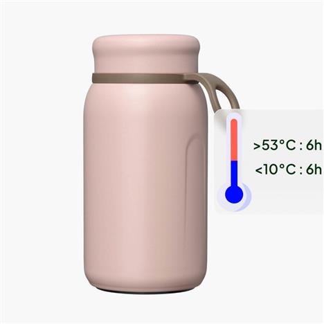 Bình giữ nhiệt Wahei Freiz BPA Free 300ml (Hồng)