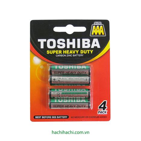 Pin nhí đen 3A 1.5V (R03UG_BP4) 4 cục 