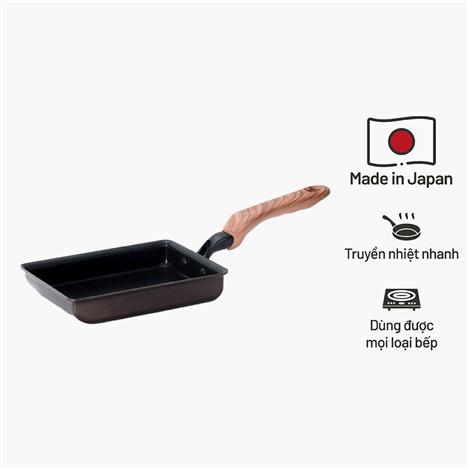 Chảo chống dính Puntec Nhật Bản 14.4x19.4cm