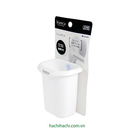 Ống đựng vật dụng nhà tắm Bianca Kèm móc hít