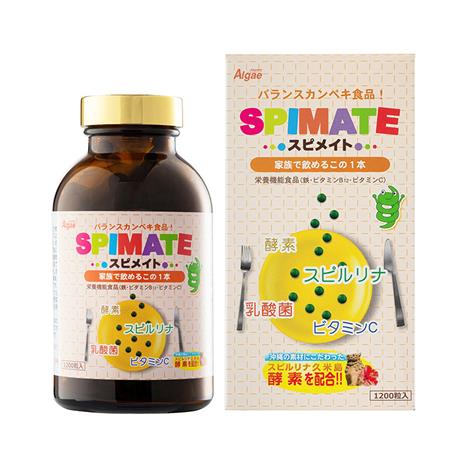 TPBVSK: Viên uống Spimate Nhật Bản 1200 viên, bổ sung Vitamin, khoáng chất tảo xoắn, lợi khuẩn, tăng đề kháng