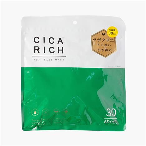 Mặt nạ dưỡng da se khít lỗ chân lông, săn chắc, giảm nếp nhăn Cica Rich 30 miếng
