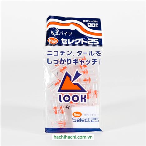 Đầu lọc thuốc lá loại bỏ Nicotine và Tar 20 cái (kèm hộp đựng)
