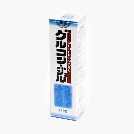 Gel dưỡng da toàn thân Nhật Bản Gluchon gel Nichiei Bussan 120g, hỗ trợ làm dịu, giảm nhức mỏi cơ