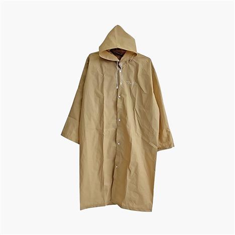 Áo mưa cài nút siêu nhẹ kèm túi đựng Free size (Beige)