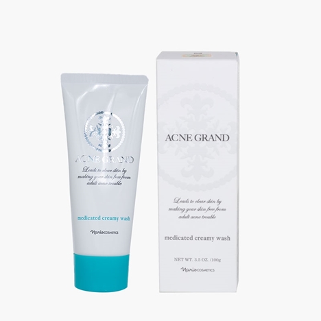 Sữa rửa mặt cho da nhiều dầu và da mụn Nhật Bản Acne Grand Creamy Wash 100g