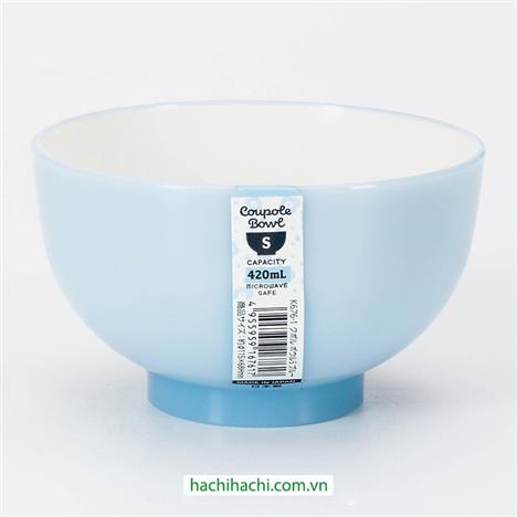 Chén bát nhựa Nhật Bản, chén bát ăn cơm dùng được lò vi sóng Nakaya 11.5cm