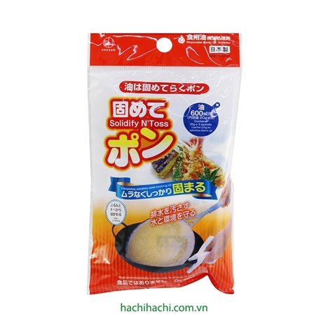 Chất làm đông dầu mỡ thừa 20gx3 gói