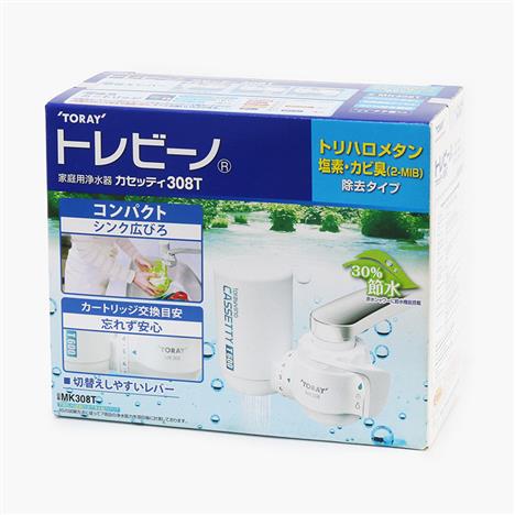 Thiết bị lọc nước tại vòi Torayvino MK308T gồm 01 bộ lọc, Chuẩn nước uống tại vòi