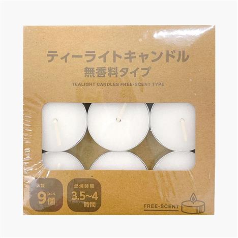 Viên nến Tealight không mùi 9 cái