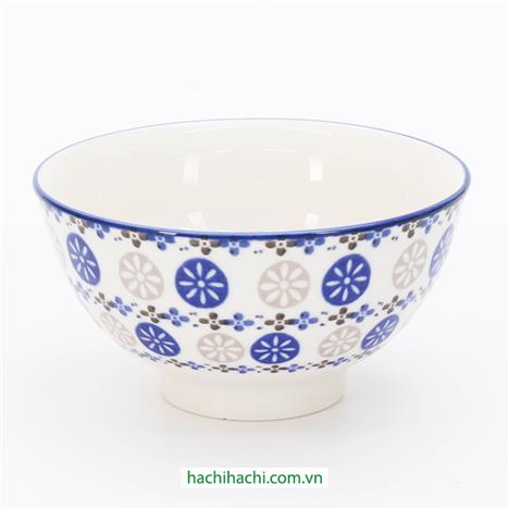 Chén bát sứ, chén bát ăn cơm 11.6cm (Xanh), dùng được lò vi sóng