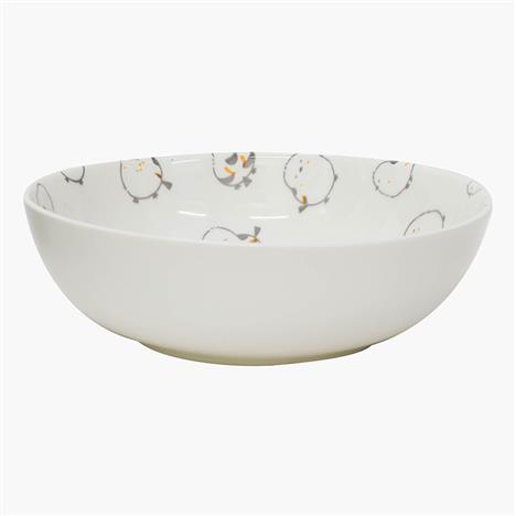 Tô sứ, tô đại, bát ô tô, bát tô canh 16cm (Chim Shimaenaga), dùng được lò vi sóng