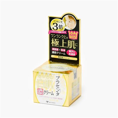 Kem dưỡng trắng sáng da, cấp ẩm, chậm lão hóa Nhật Bản White label Placenta Rich Gold 60g