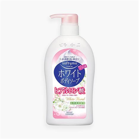 Sữa tắm trắng da Hyaluronic acid Kose Softymo 600ml
