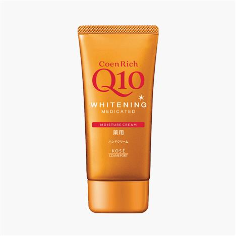 Kem dưỡng ẩm săn chắc da tay Nhật Bản Kose Coen Rich Q10 Whitening Moisture 80g