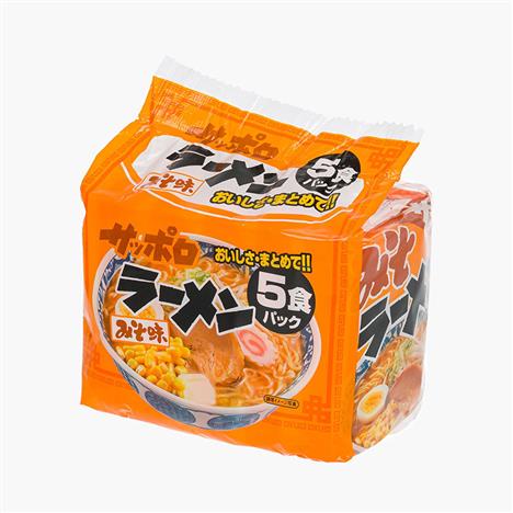 Mì Ramen ăn liền vị miso 420g (84gx5gói)
