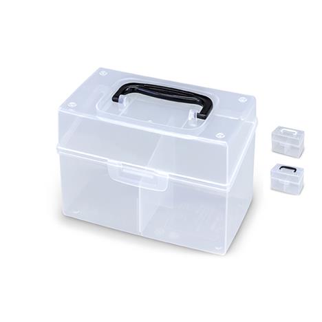 Hộp đựng vật dụng 17.4x10cm Có quai xách (Nhiều mẫu)-Giao mẫu ngẫu nhiên