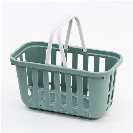 Giỏ nhựa đựng vật dụng có quai xách 25.2x13.2cm