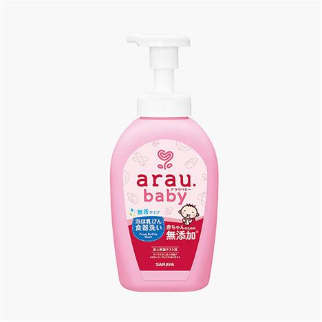 Nước rửa bình thảo mộc Arau Baby - bình 500ml