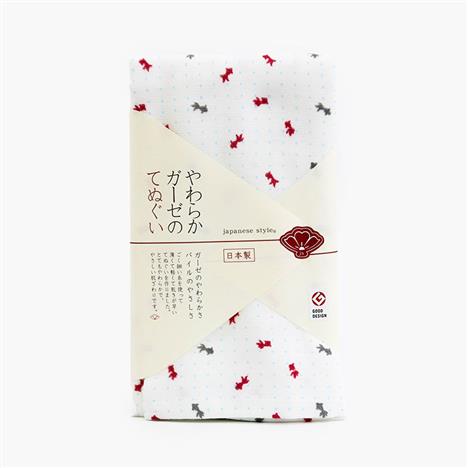 Khăn Tenugui cotton Nhật Bản Nissen 34x90cm Japanese Style Ryu Deme JS-61221COL. 