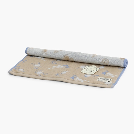 Khăn vải cotton Nissen 34x35cm Antique Girly Roselais Beige