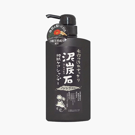 Dầu gội Nhật Bản than tre và bùn tro núi lửa Pelican 500ml (Không Silicon)