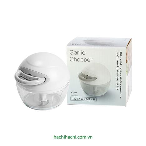 Dụng cụ xay tỏi ớt cầm tay 3 lưỡi dao Pearl Metal