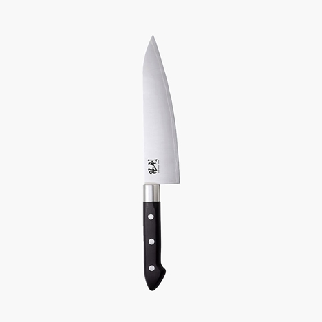 Dao bếp inox cao cấp 3 lớp lõi thép Carbon sắc bén Hiken Yobocho lưỡi 18cm