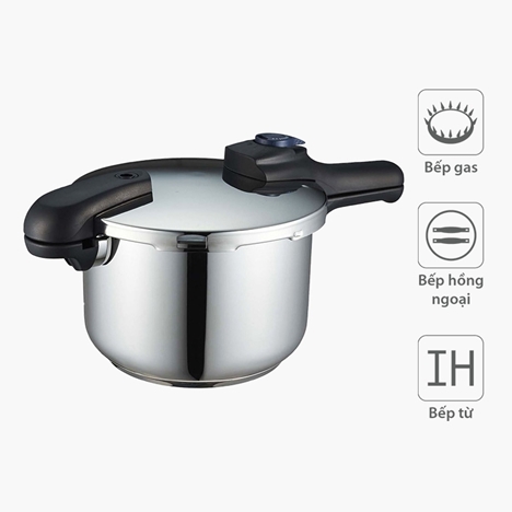 Nồi áp suất Pearl Metal 5.5L