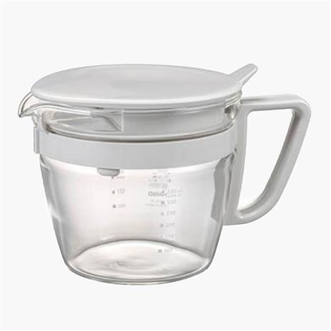 Bình trà thủy tinh chịu nhiệt nắp lưới lọc Hario Nhật Bản 400ml OTPM-40-PGR