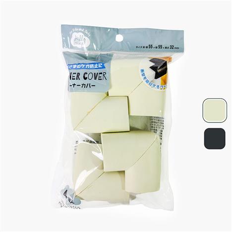 Miếng dán bọc cạnh bàn 5.5cm 4 cái, Kèm băng keo 2 mặt (Nhiều mẫu)-Giao mẫu ngẫu nhiên