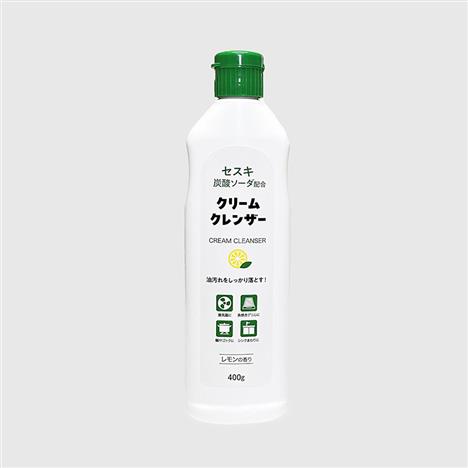 Kem tẩy rửa nhà bếp, nhà tắm Mitsuei Sesuki Soda hương chanh 400g